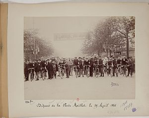 Start of firstParis-Roubwix in 1896